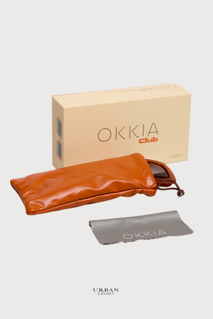 OKKIA Ischia Sunglasses in Jelly Orange