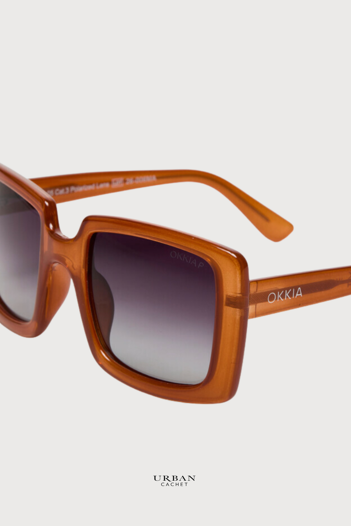 OKKIA Ischia Sunglasses in Jelly Orange