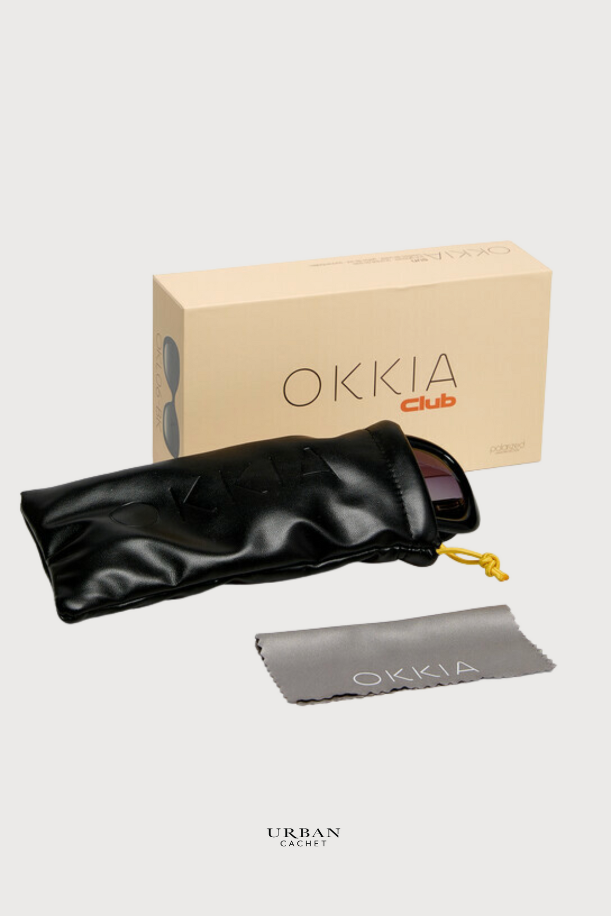 OKKIA Procida Sunglasses in Black