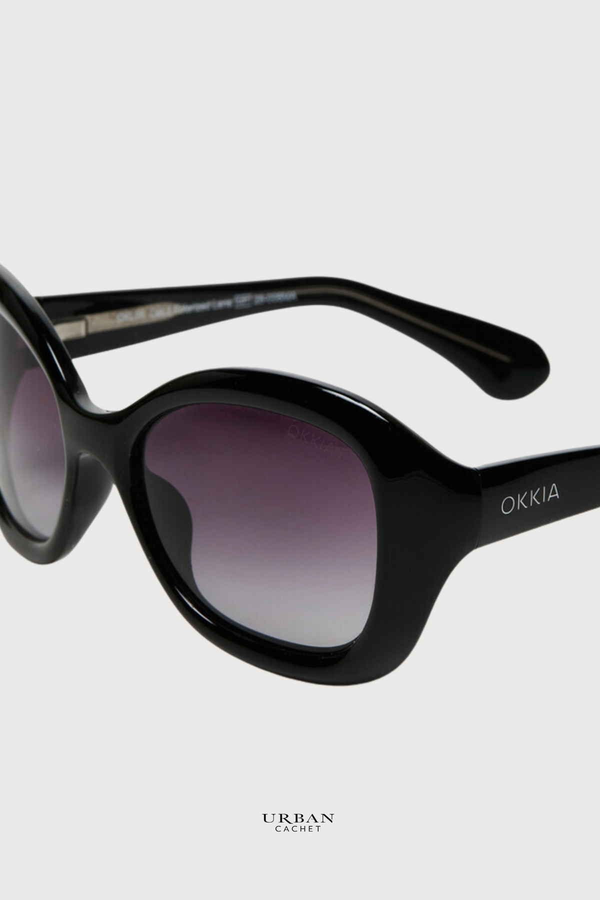 OKKIA Procida Sunglasses in Black