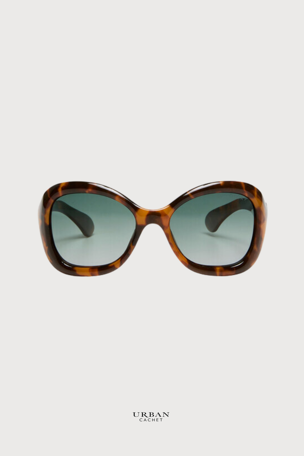 OKKIA Procida Sunglasses in Havana/Green