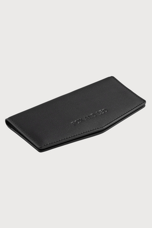 FOX and LEO Swallet Slimline Wallet in Black