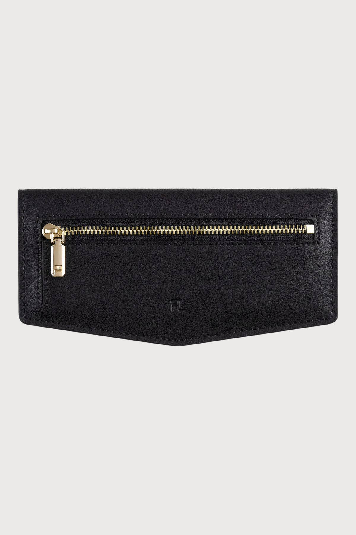 FOX and LEO Swallet Slimline Wallet in Black