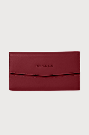 FOX and LEO The Traveller in Burgandy