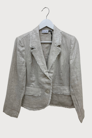 Foil Blazing The Saddles Blazer in Metallic