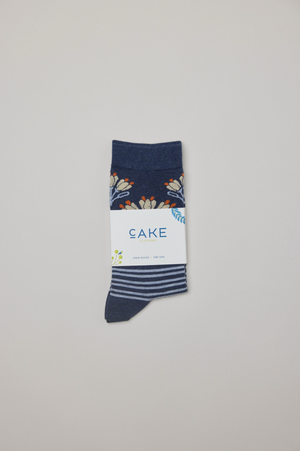 CAKE Crew Socks in French Flower
