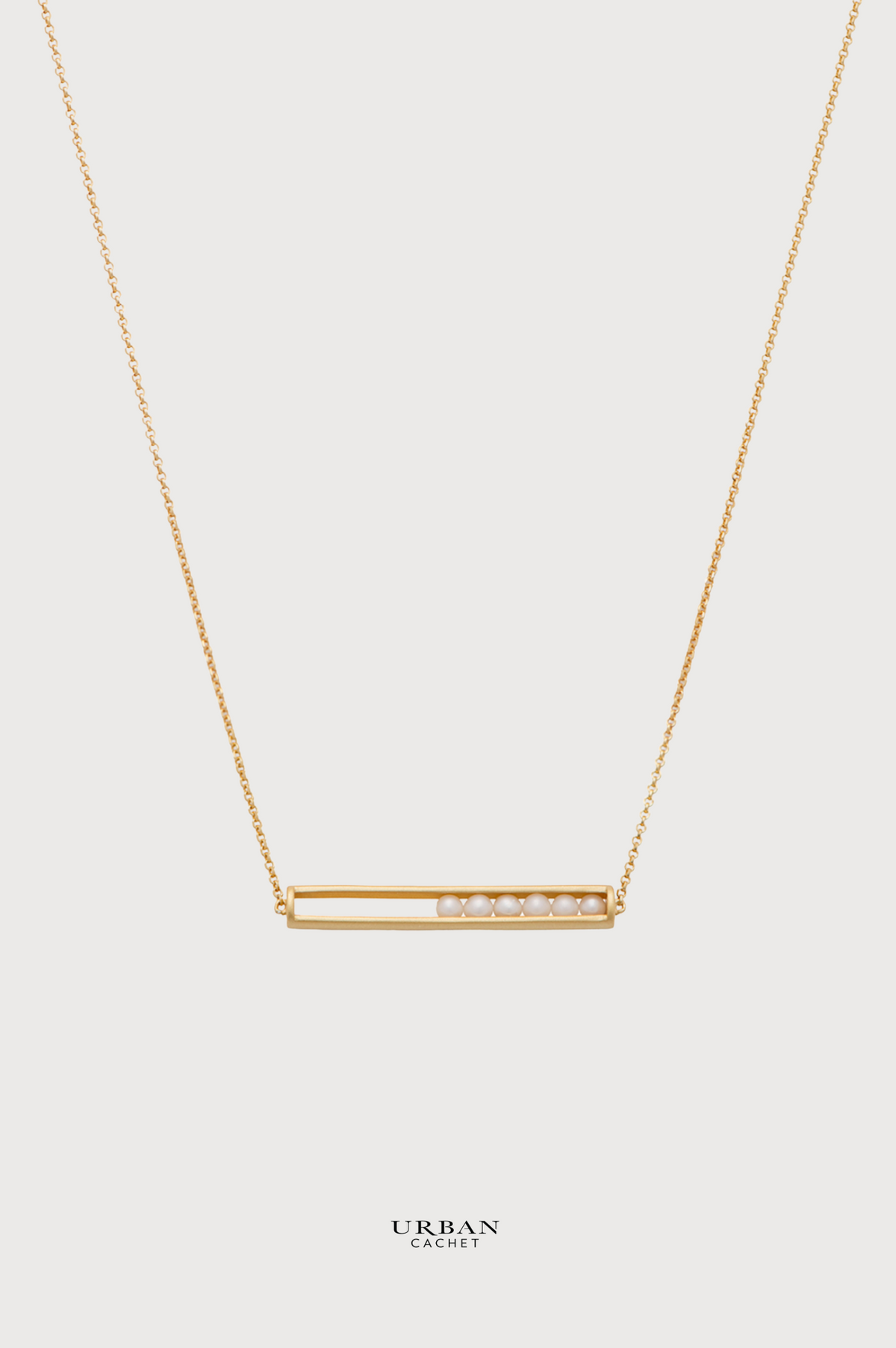 YiSu Design Rolling Pearls Necklace