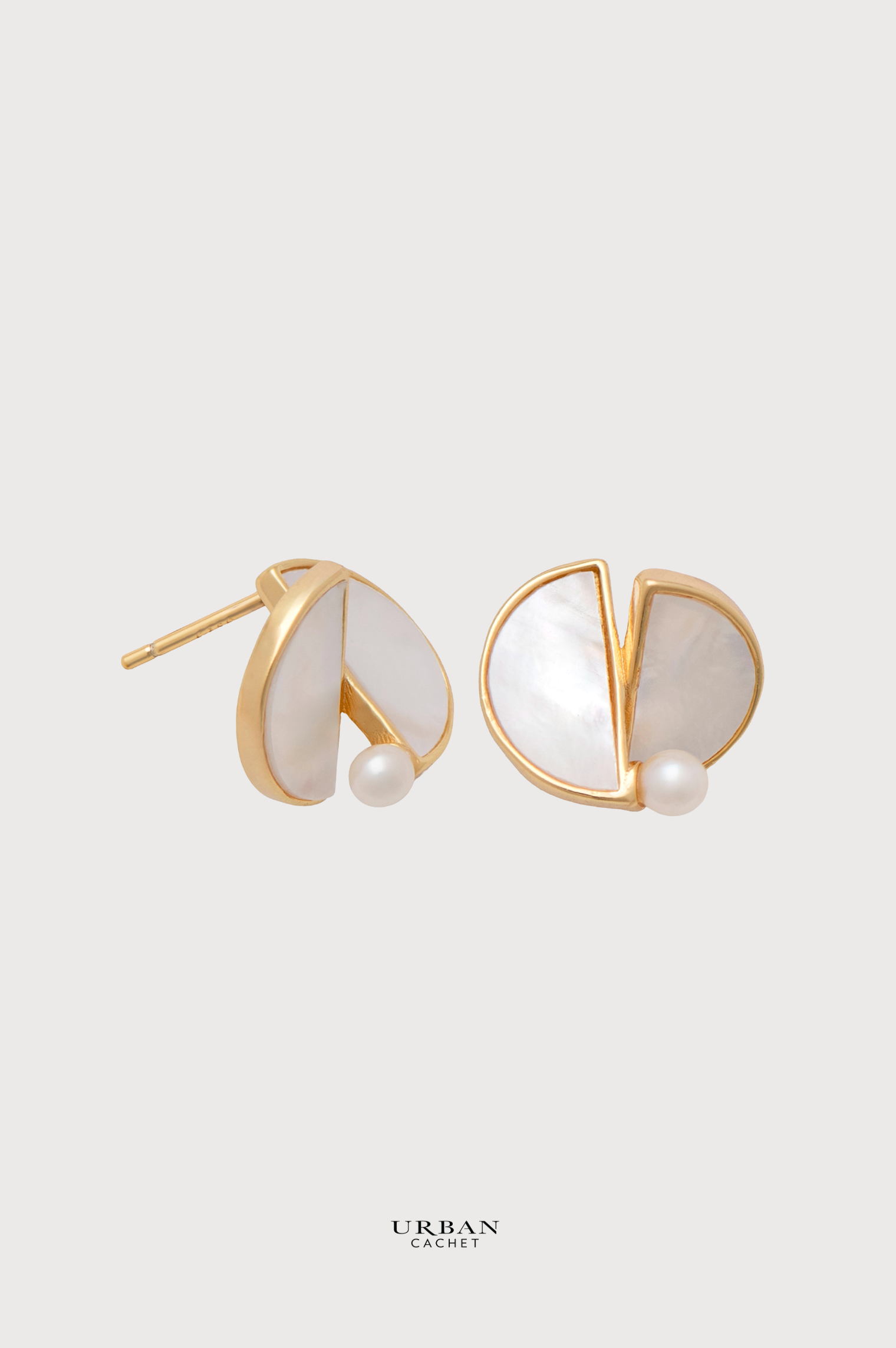 YiSu Design Moonlit Pearl Studs
