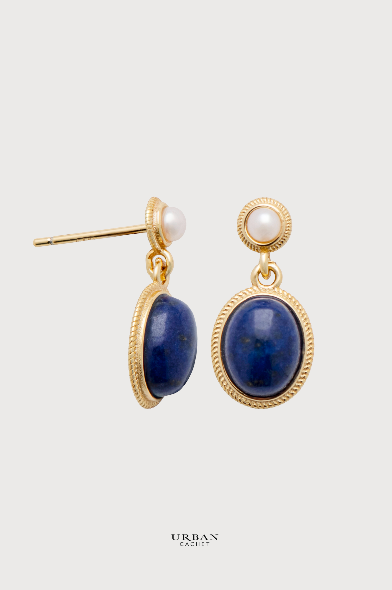 YiSu Design Celeste Lapis Earrings
