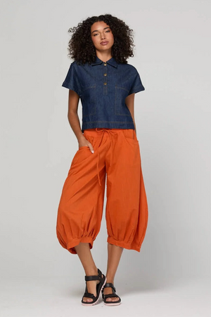 Boom Shankar Guru pants in Rust
