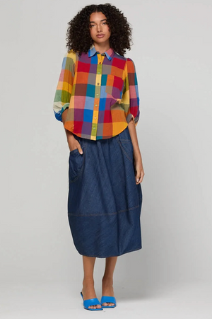 Boom Shankar Pari Shirt in Kingston Check