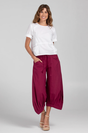 Boom Shankar Guru pants in Magenta