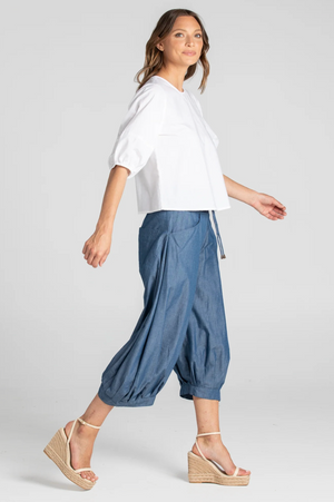 Boom Shankar Guru pants in Chambray