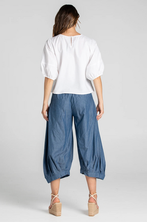 Boom Shankar Guru pants in Chambray