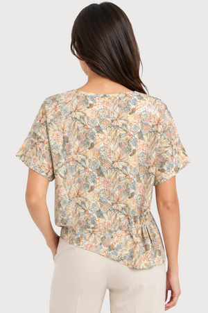 JJ Sisters Sienna Swiss Cotton Top in Native Flora