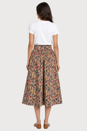 JJ Sisters Vikky Skirt in Paint Swatches