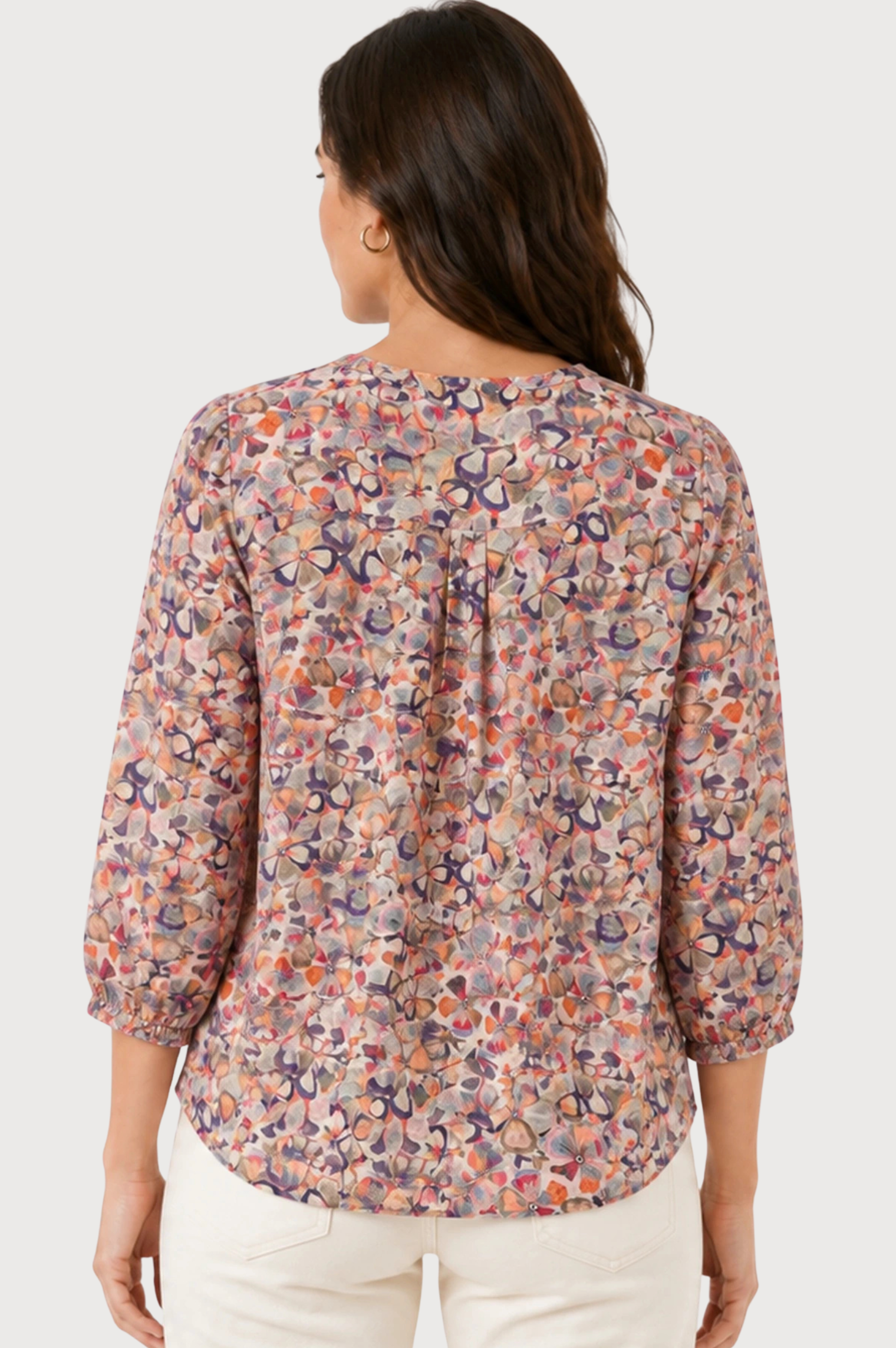 JJ Sisters Willow Swiss Cotton Top in Blush