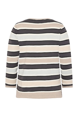 Mansted Denmark Natalia Stripe Crew in Sand