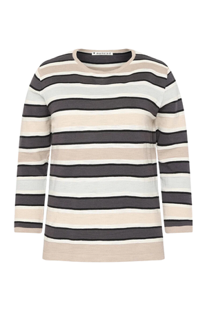 Mansted Denmark Natalia Stripe Crew in Sand