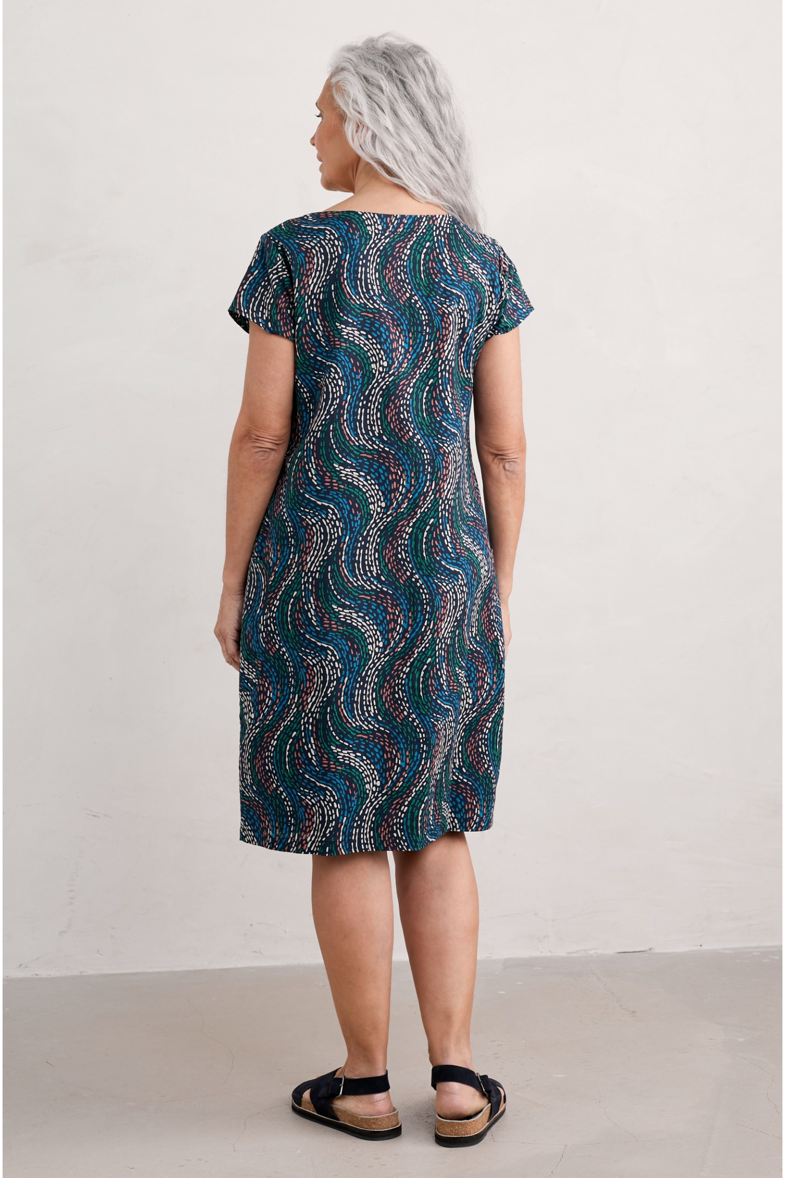 Seasalt River Cove Dress in River Spot Maritime