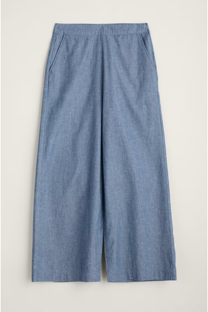 Seasalt Calluna Trousers in Mid Wash Cross Hatch