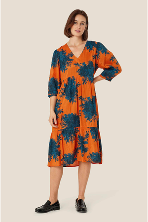 Masai Nette Dress in Russ Orange