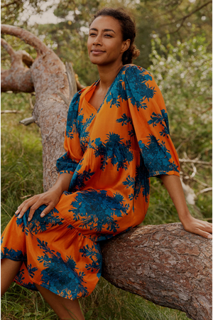 Masai Nette Dress in Russ Orange