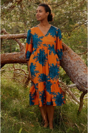 Masai Nette Dress in Russ Orange