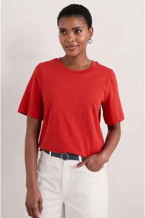 Seasalt Copseland T-Shirt-in Tomato