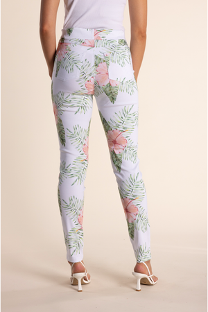 Two-T's Tropical Print Pant