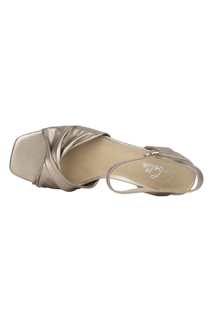 Isabella Primrose Sandals in Champagne