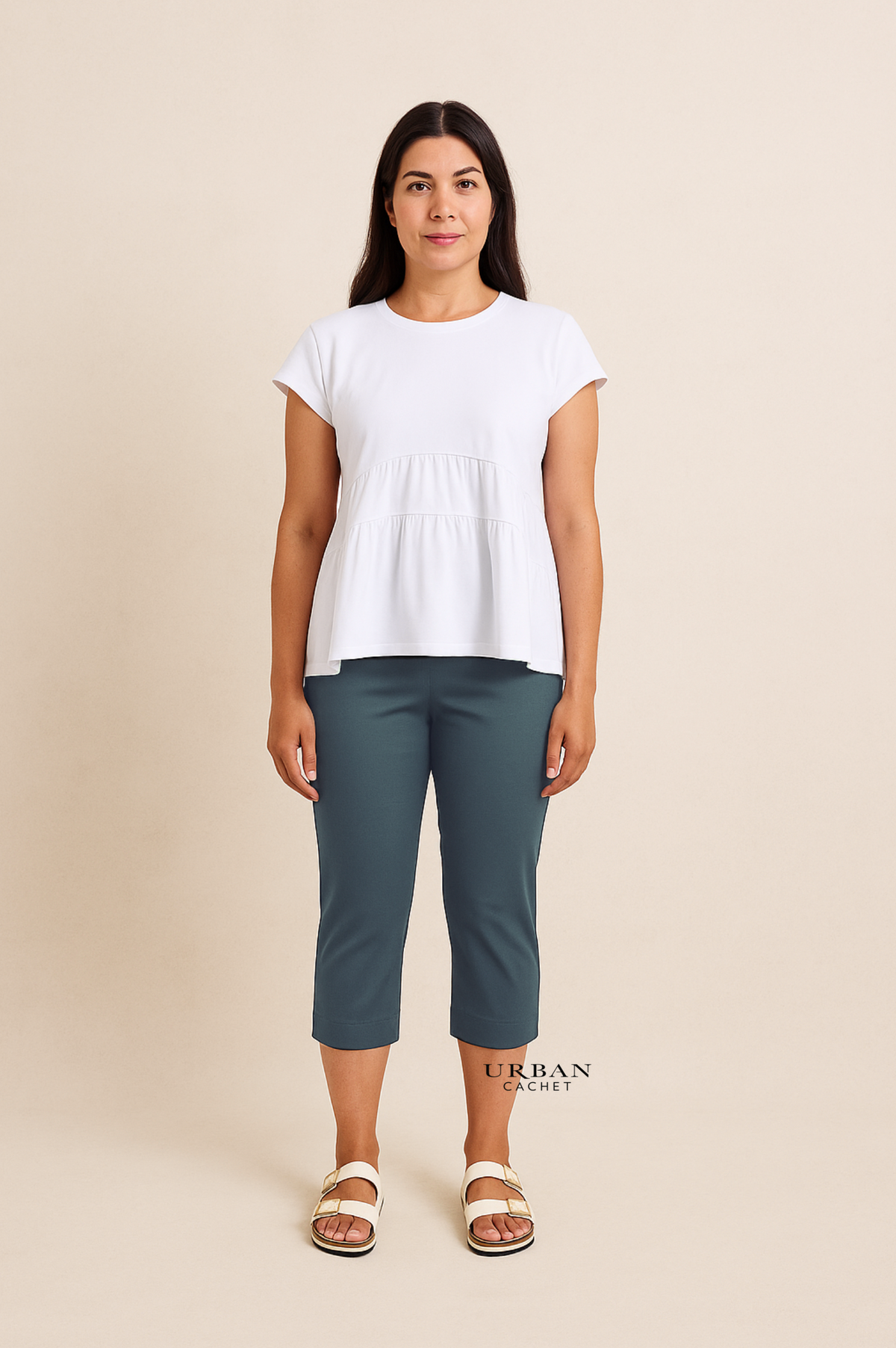 Foil Split ENZ Trapez Pant in Basalt