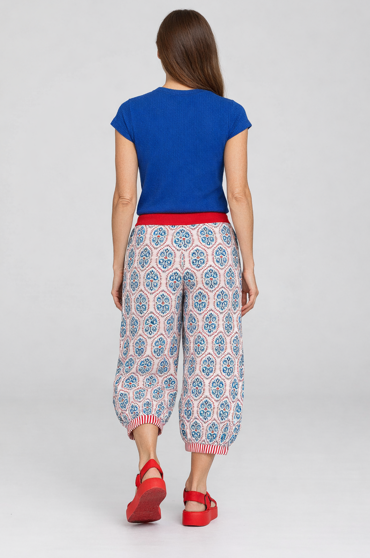 Boom Shankar Cuba Guru Pant in Emilia White