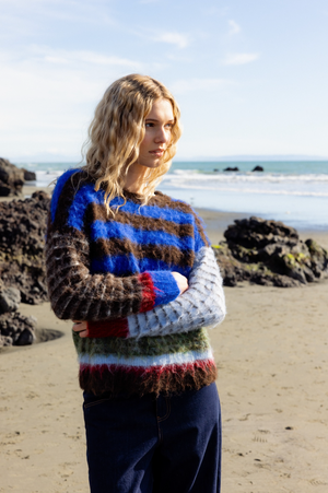 Neris Pop Art Jumper in Electric Mix