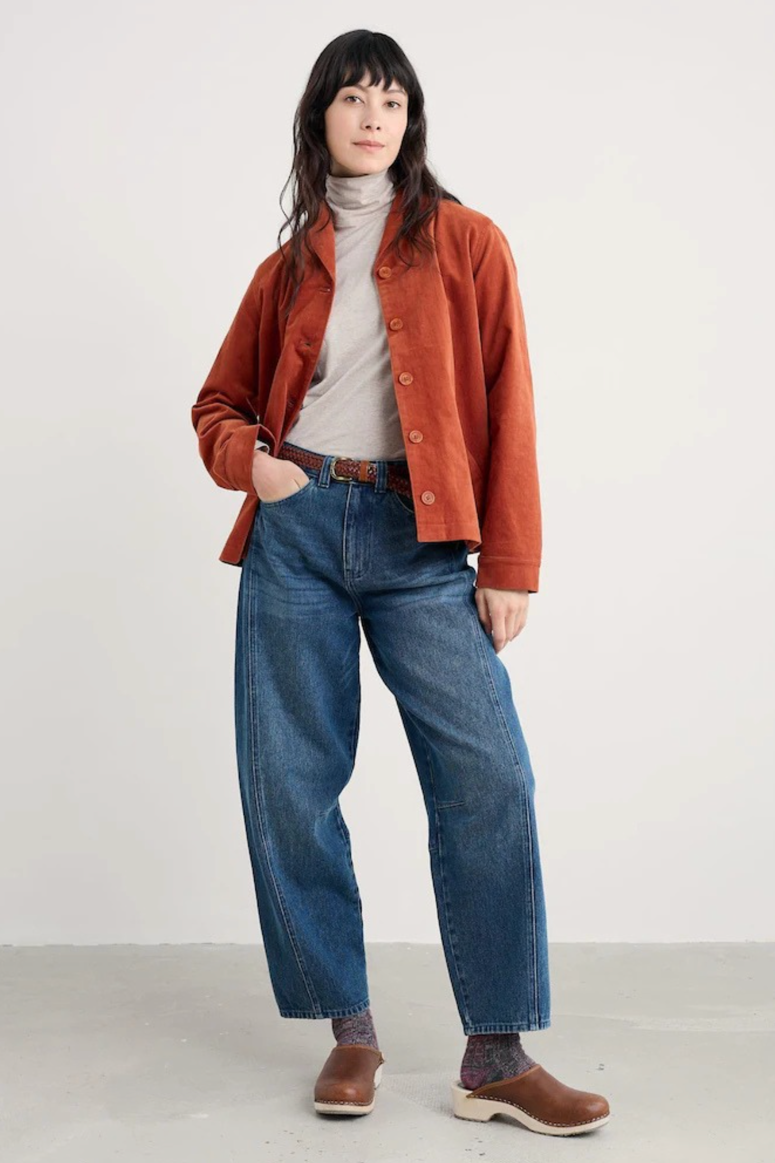 Seasalt Cornwall Brightwork Jacket in Terracotta