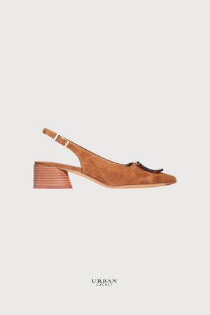EOS Footwear Hatica Slide in Castania-Kidsuede