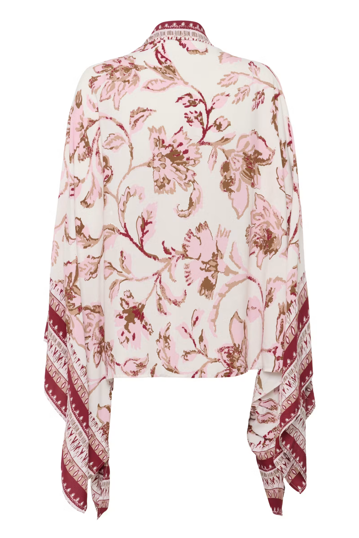 Cream Clothing Kamoil Kimono in Pink Flower