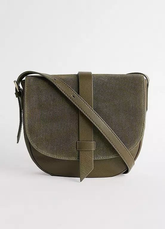 Seasalt Cornwall Bellevalia Cross Body Bag in Rich Olive