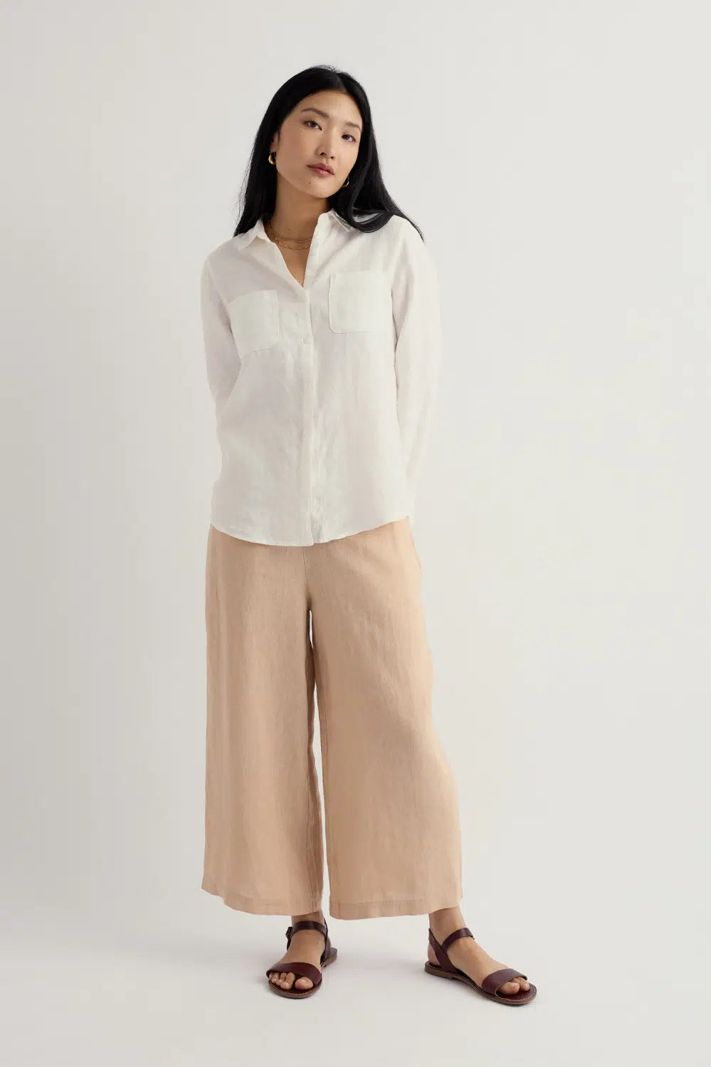 Seasalt Cornwall Merrivale Culottes in Whelk