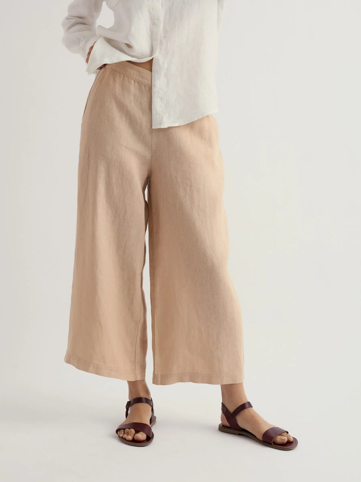 Seasalt Cornwall Merrivale Culottes in Whelk