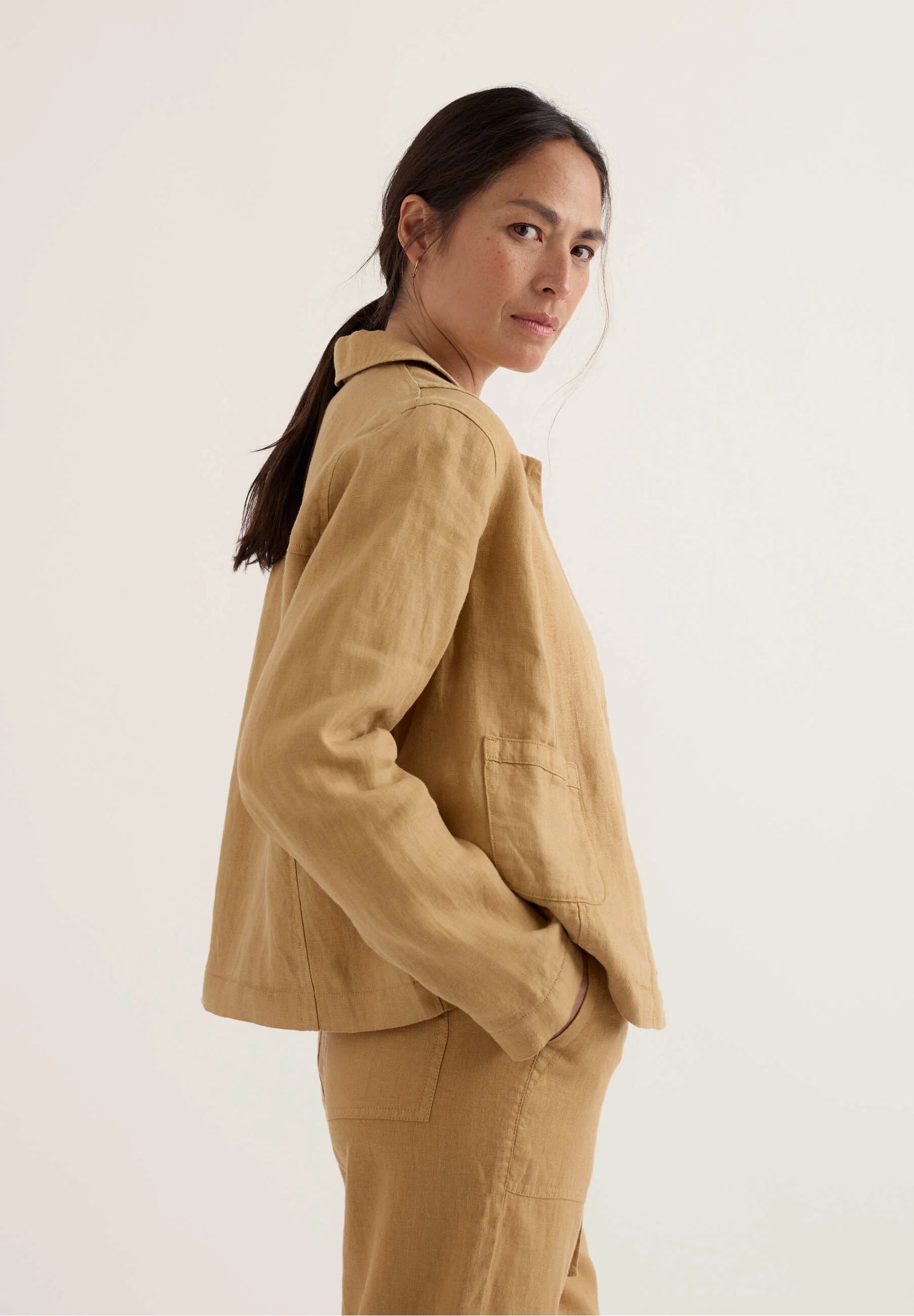 Seasalt Cornwall Arame Jacket in Dark Sienna