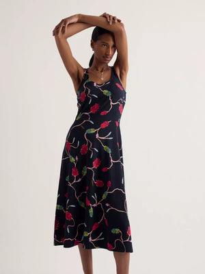 Seasalt Cornwall Sun Gleam Dress in Bottlebrush Maritime