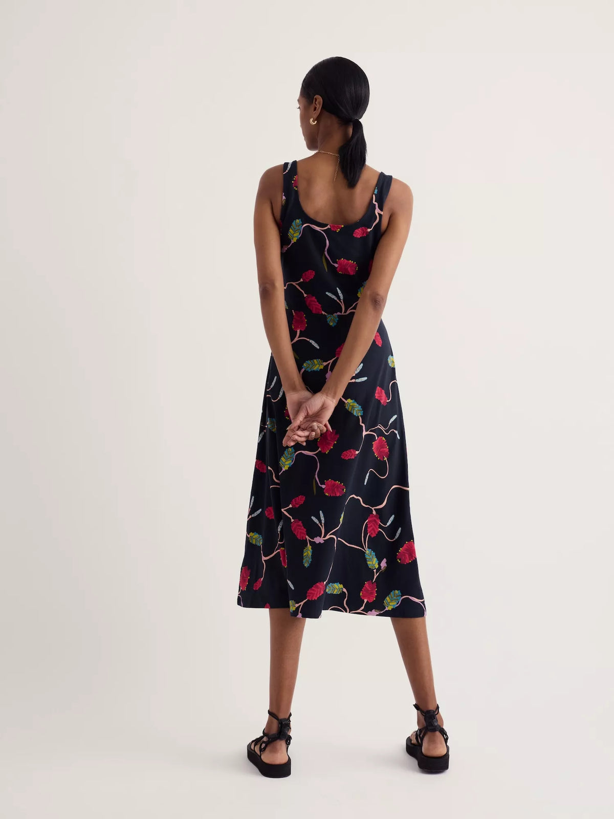 Seasalt Cornwall Sun Gleam Dress in Bottlebrush Maritime