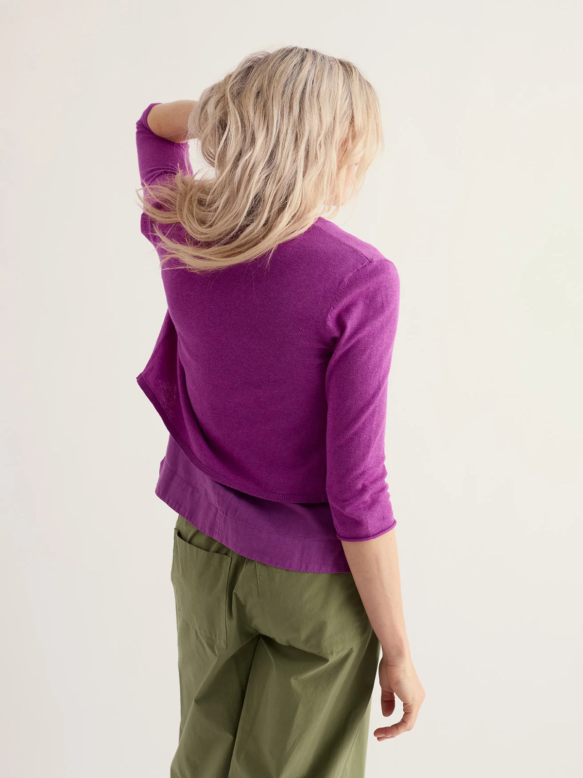 Seasalt Cornwall Vanessa Cardigan in Wild Orchid