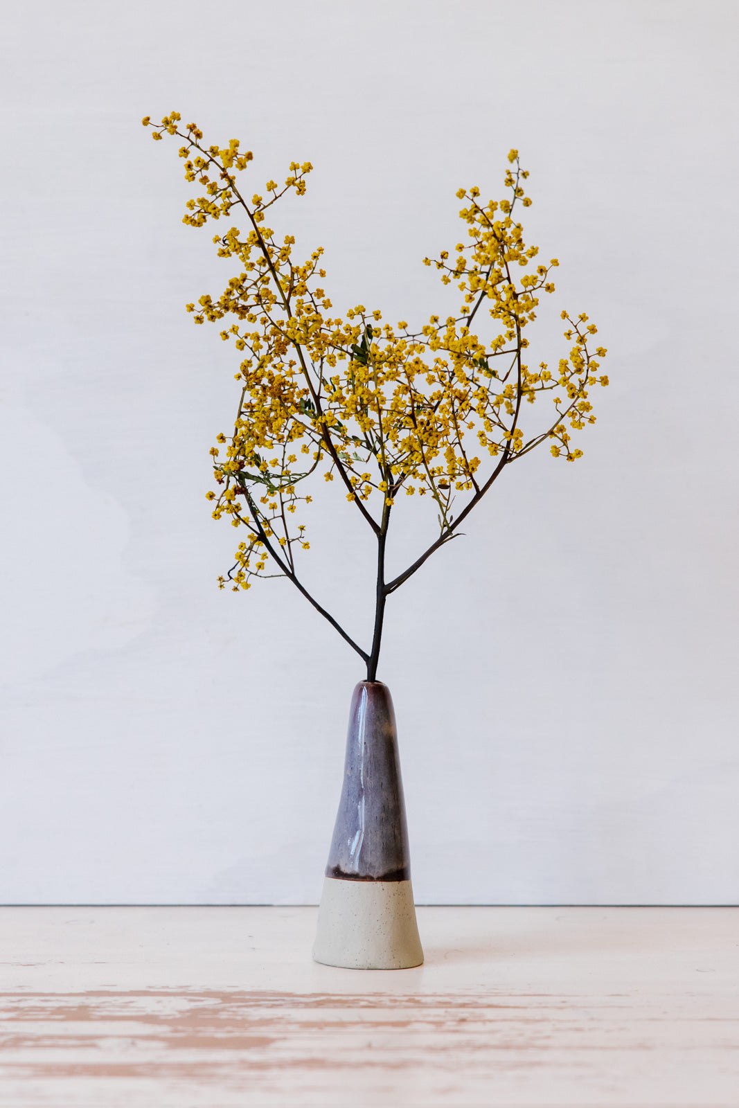 Woodfolk Natural Accessories Mountain Vase in Mulberry