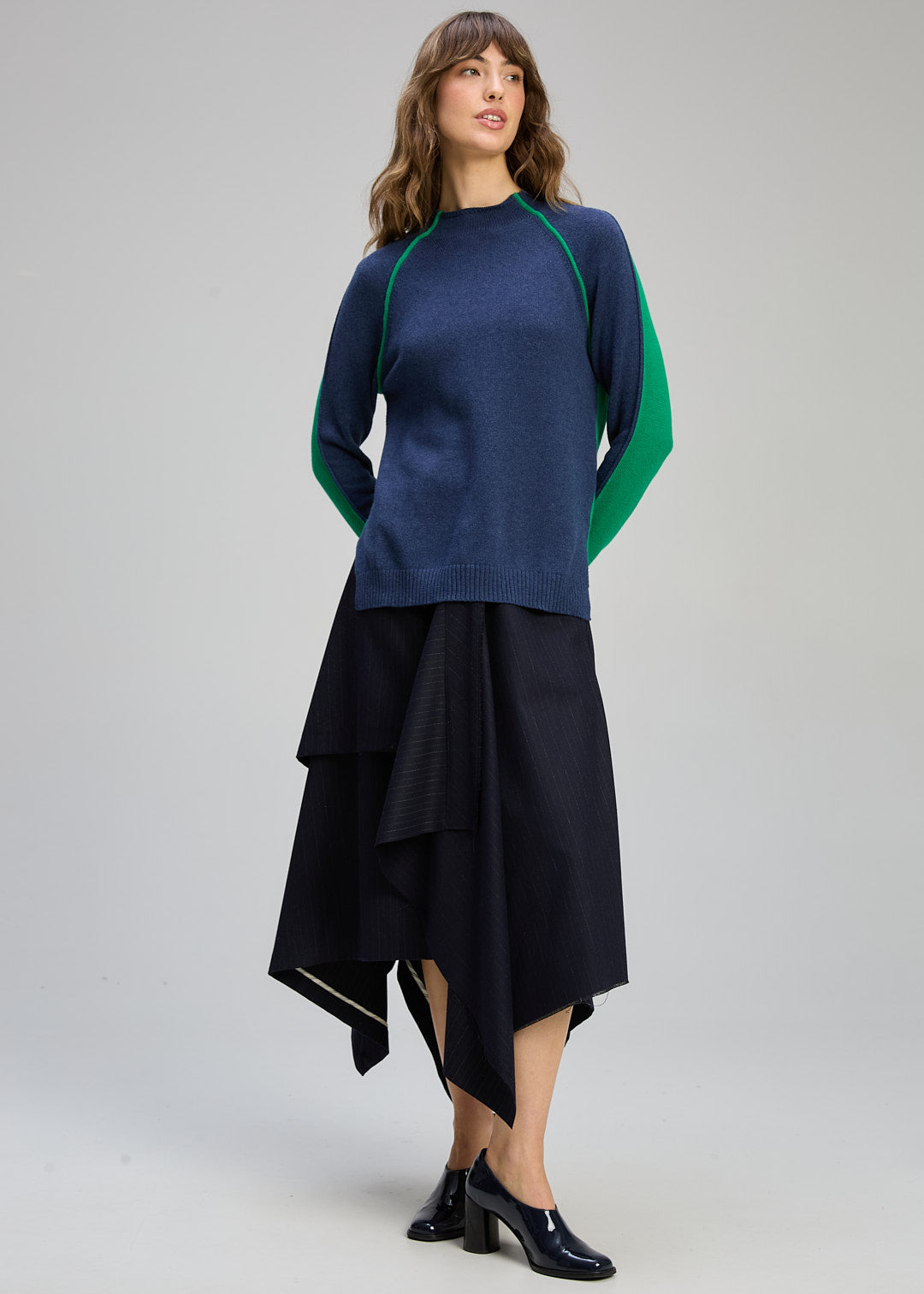 Zaket and Plover Two Way Funnel in Denim