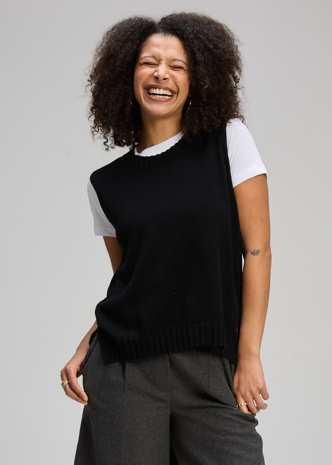 Zaket and Plover Vest Essential in Black