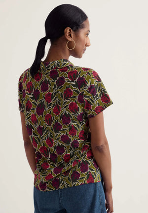 Seasalt Cornwall Wavecrest Shirt in Proteas Creek