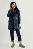 Seasalt Cornwall Packable Raincoat in Inked Patchwork Maritime