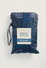 Seasalt Cornwall Packable Raincoat in Inked Patchwork Maritime